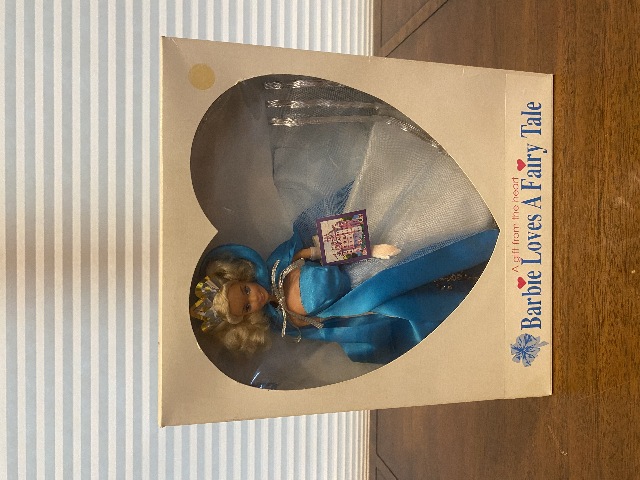 RARE 1991 LTD ED BARBIE LOVES A FAIRY TALE Barbie Doll Mattel (MISSING KEN) HTF