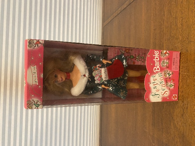 1997 SPECIAL EDITION FESTIVE SEASON Barbie Doll Mattel 18909