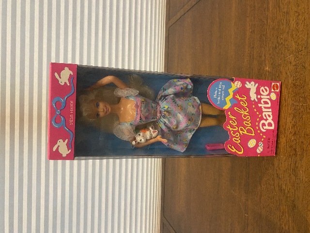 1995 SPECIAL EDITION EASTER BASKET Barbie Doll Mattel 14613
