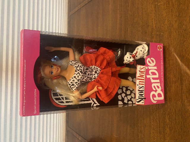 1993 SPECIAL LIMITED EDITION SPOTS N DOTS Barbie Doll Mattel 10491