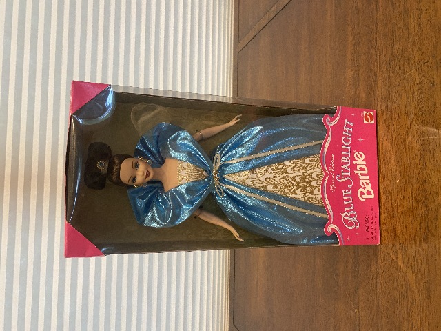 1996 SPECIAL EDITION BLUE STARLIGHT Barbie Doll Mattel 17125