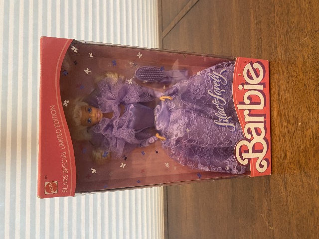 1987 SEARS SPECIAL LIMITED EDITION LILAC & LOVELY Barbie Doll Mattel 7669