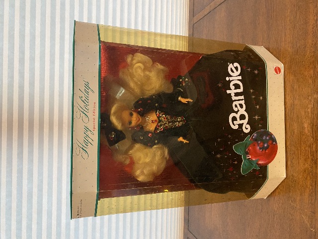 1991 SPECIAL EDITION HAPPY HOLIDAYS Barbie Doll Mattel 1871