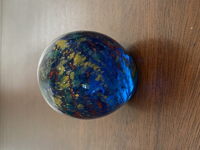 BEAUTIFUL Dynasty Gallery Heirloom Collectibles Multicolored Paperweight 2.5"H