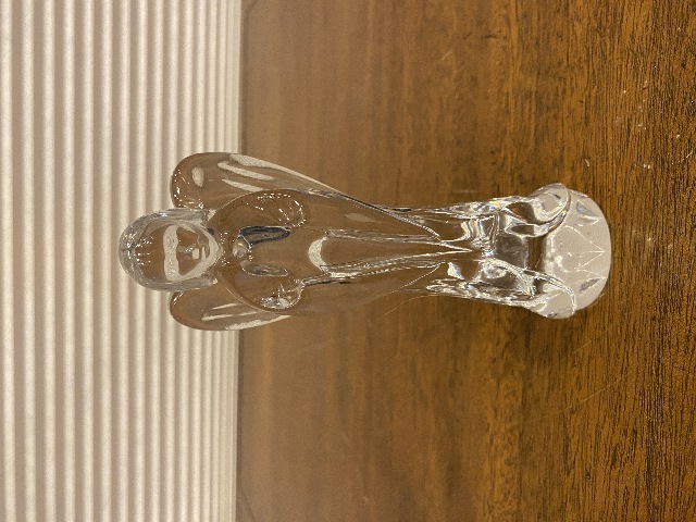 Waterford Crystal NATIVITY COLLECTION Praying Angel Figurine 6"H SIGNED