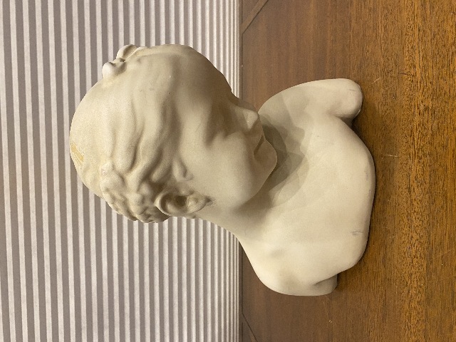 Austin Production Inc Bust Of Young Girl Sculpture -Jean Antoine Houdon 11"H