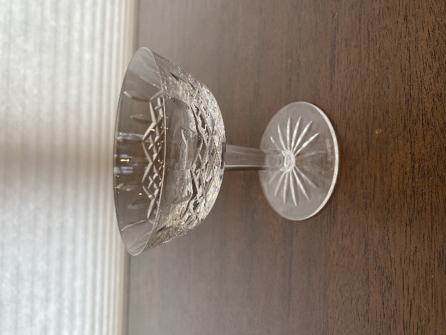 VTG UV REACTIVE Fenton Topaz Opalescent LILY OF THE VALLEY Footed Fairy Lamp 7"H