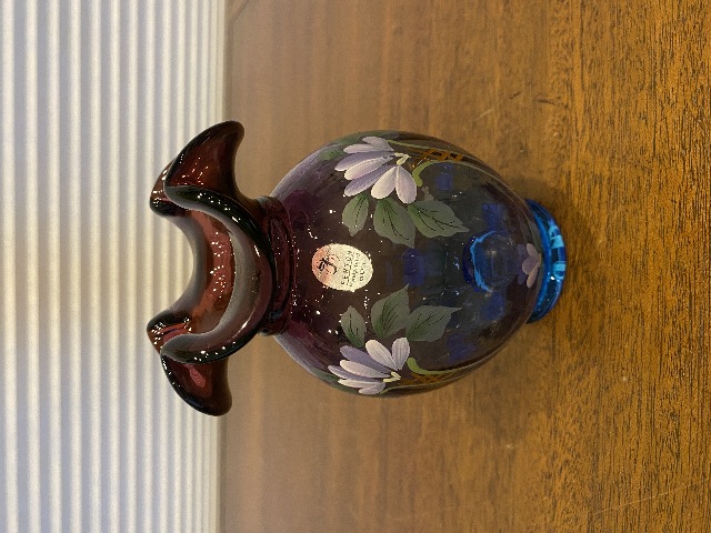 2003 VTG FENTON Mulberry HONOR COLLECTION LTD ED #1813/2500 5.75"H SIGNED