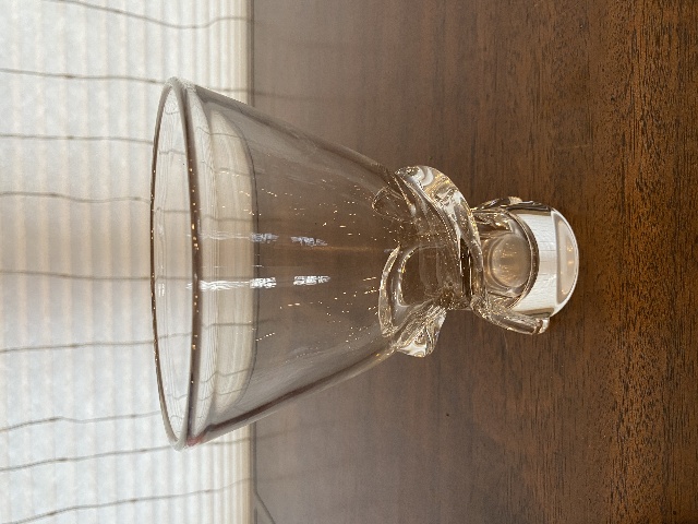 VTG STEUBEN Crystal Spiral Vase By DONALD POLLARD #8058 6 5/8"H SIGNED