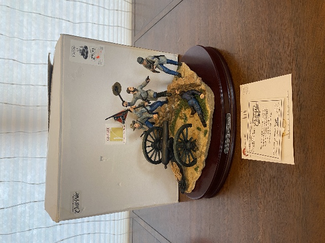 VANMARK LTD EDITION #49/200 ARMISTEAD AT THE ANGLE Civil War Sculpture W/BOX/COA