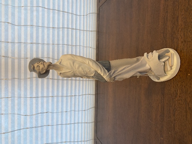 VTG LLADRO DON QUIXOTE With Sword Matte Figurine #4854, SPAIN 11.75"H