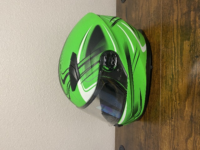 Typhoon He Shun TH129 SIZE XXL, Green Motorcycle Helmet