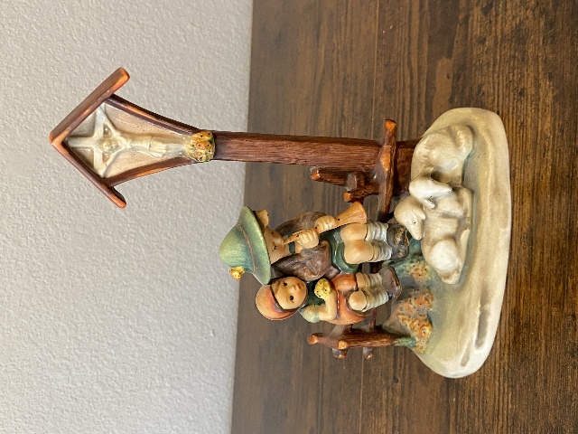 RARE VTG Goebel Hummel WAYSIDE DEVOTION Figurine #28/2 7.75"H, TMK 2