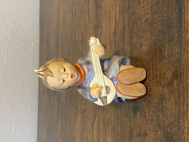 VTG Goebel Hummel JOYFUL Figurine #53 4"H W. Germany TMK2