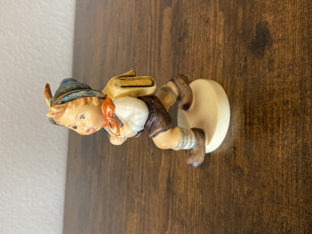 VTG Hummel SCHOOL BOY Porcelain Figurine #822/0 4.5"H W.GERMANY TMK6