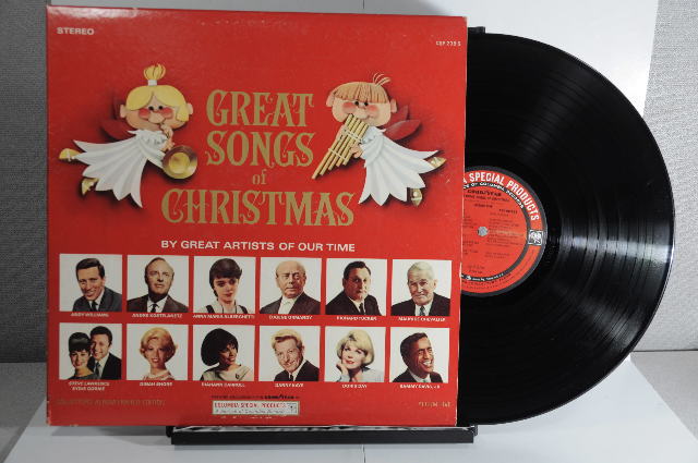 Various The Great Songs Of Christmas, Album Five Columbia 1965 LP