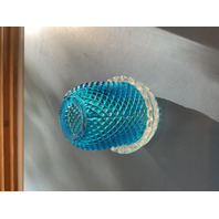 Vintage Clarke Pyramid Blue Fairy Lamp