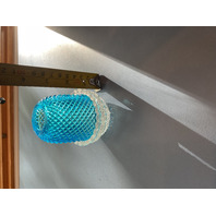 Vintage Clarke Pyramid Blue Fairy Lamp