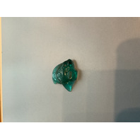 BEAUTIFUL Lalique Turquoise Glass Fish