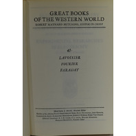 Brittanica Great Books Vol 45: Lavoisier Fourier Faraday 1952
