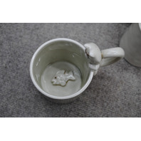 VTG Set of 4 Fitz & Floyd Catnap Ceramic Cat Muigs