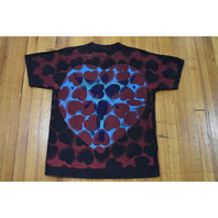 NIRVANA Heart Shaped Box 90s Authentic Original Giant by Tultex Tag Size XL RARE!