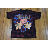NIRVANA Heart Shaped Box 90s Authentic Original Giant by Tultex Tag Size XL RARE!