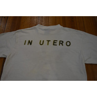 Nirvana In Utero Authentic Vintage 90s T-Shirt Size XL Giant Tag
