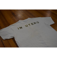 Nirvana In Utero Authentic Vintage 90s T-Shirt Size XL Giant Tag