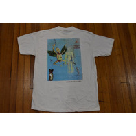 Vintage Nirvana Kurt Cobain 1994 The End of Music Tribute T-Shirt Size XL Giant by Tultex