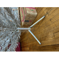 Beautiful Vintage Evergleam 6ft Aluminum Christmas Tree with Box Complete