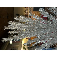 Beautiful Vintage Evergleam 6ft Aluminum Christmas Tree with Box Complete