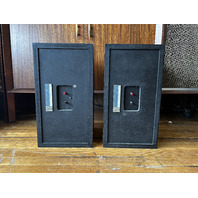 1970's JBL L75 Minuet Speakers - Good Condition w/ Original Purchase & Warranty Paperwork