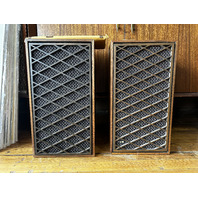 1970's JBL L75 Minuet Speakers - Good Condition w/ Original Purchase & Warranty Paperwork