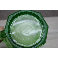 Green Uranium Glass 16 oz A & J Hand Mixer/Egg Beater Marked Patent Applied For