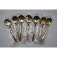 40 Piece Vintage Dirigold Dirilyte Goldware Regal Flatware Set