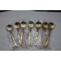 40 Piece Vintage Dirigold Dirilyte Goldware Regal Flatware Set