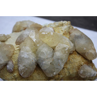 Natural Large Honey Calcite Crystal Cluster