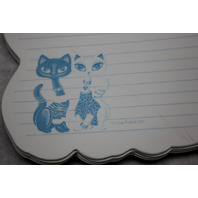 Vintage Early 1990&rsquo;s Lisa Frank Twin Diva Cat Cats Spiral Notebook