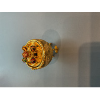 Joan Rivers Imperial Treasures Musical Gold Enamel Egg