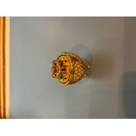 Joan Rivers Imperial Treasures Musical Gold Enamel Egg