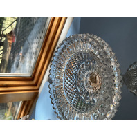 Vintage Fairy Lamp with Candlestick Base