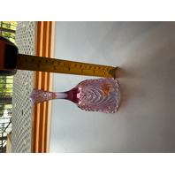 VTG FENTON Caprice Pink Art Glass Bell