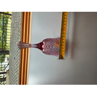 VTG FENTON Caprice Pink Art Glass Bell