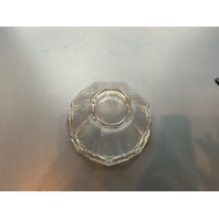 Vintage Lenox "CARAT" Crystal Bowl Octagon Diamond Shape