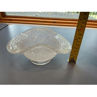 Vintage Lenox "CARAT" Crystal Bowl Octagon Diamond Shape