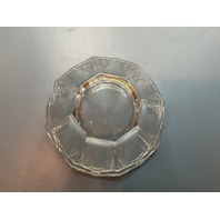 Vintage Lenox "CARAT" Crystal Bowl Octagon Diamond Shape
