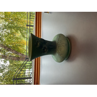 Vintage Van Briggle Pottery Turquoise Vase Matte Finish Signed