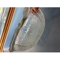 VTG Jeannette "Cherry Blossom" depression glass bowl