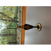 VINTAGE Perfume Bottle Atomizer - Black with Gold Detail